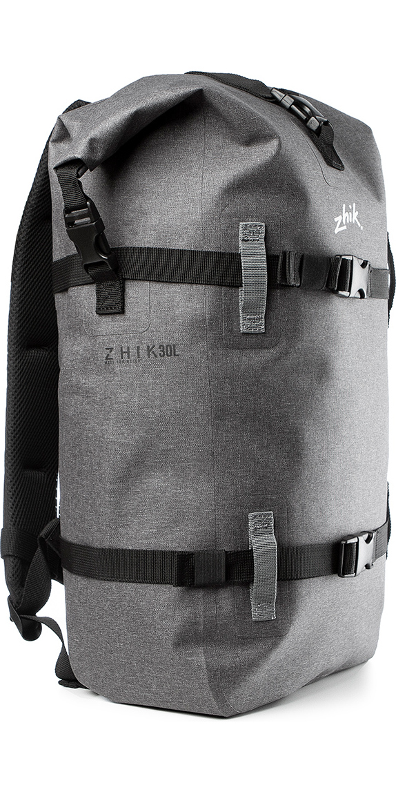 2023 Zhik 30L Dry Bag Backpack LGG0450 Grey Accessories